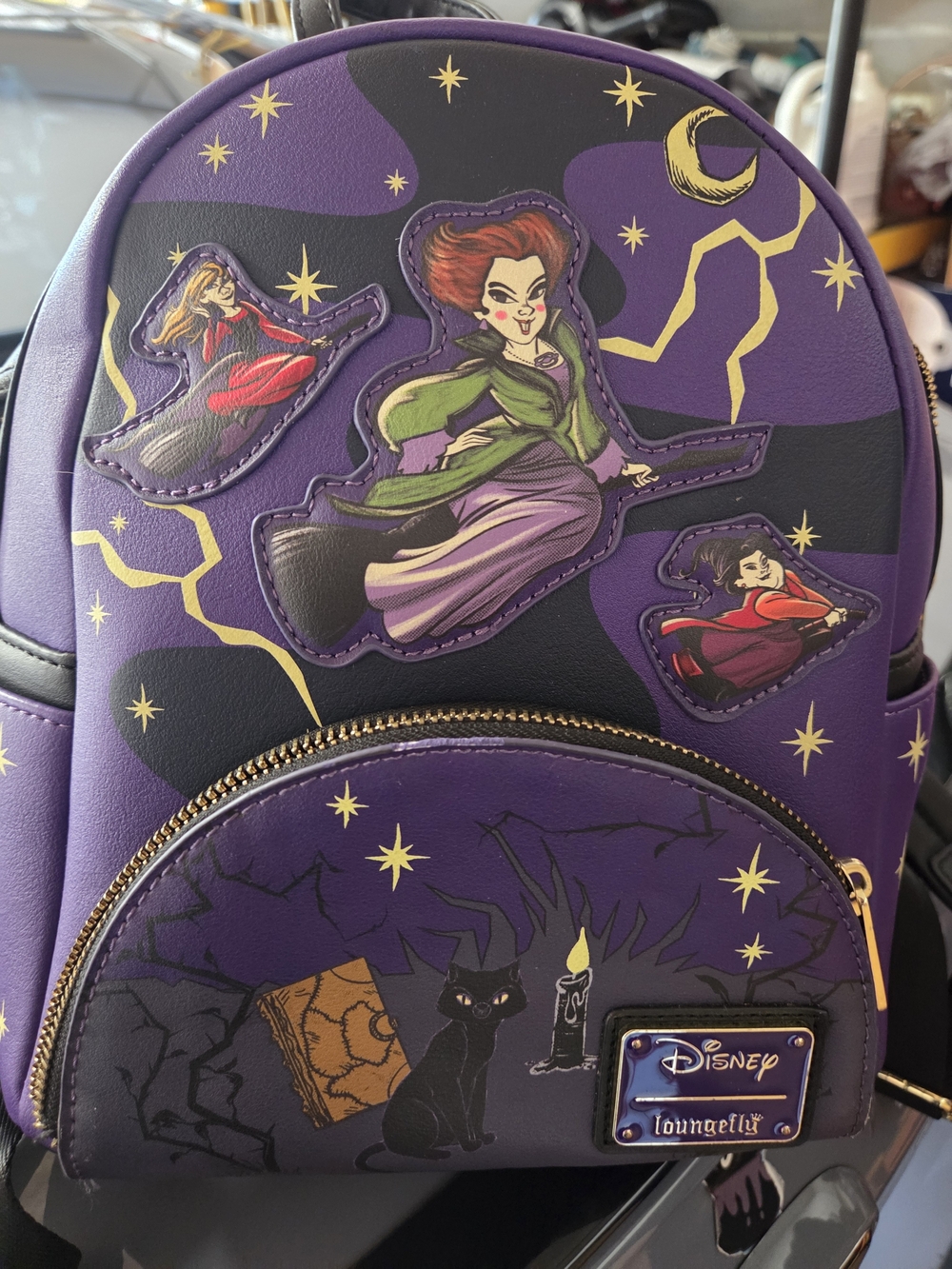 Loungefly Purple Villains Mini Backpack
